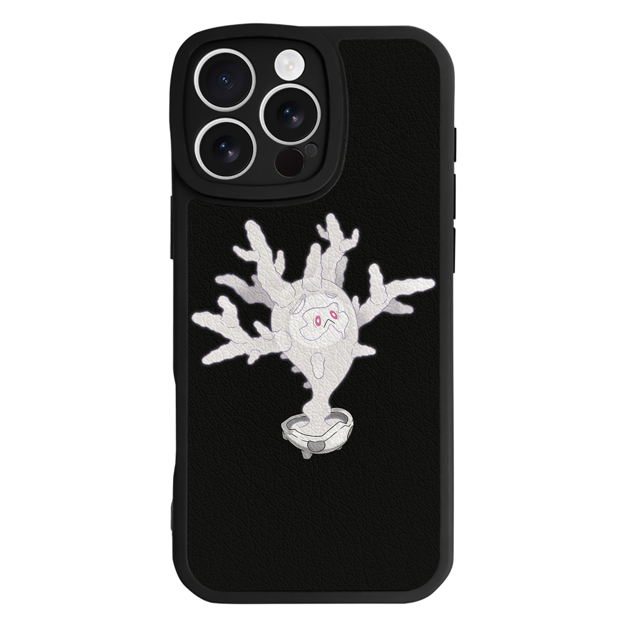 （画像用） ポケットモンスター Pokémon 【iPhone 16シリーズ対応】シリコンスマホケース（レザー調） 材質：シリコン